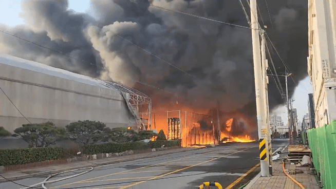인천 석남동 화재 현장 [인천소방본부 제공. 재판매 및 DB 금지]