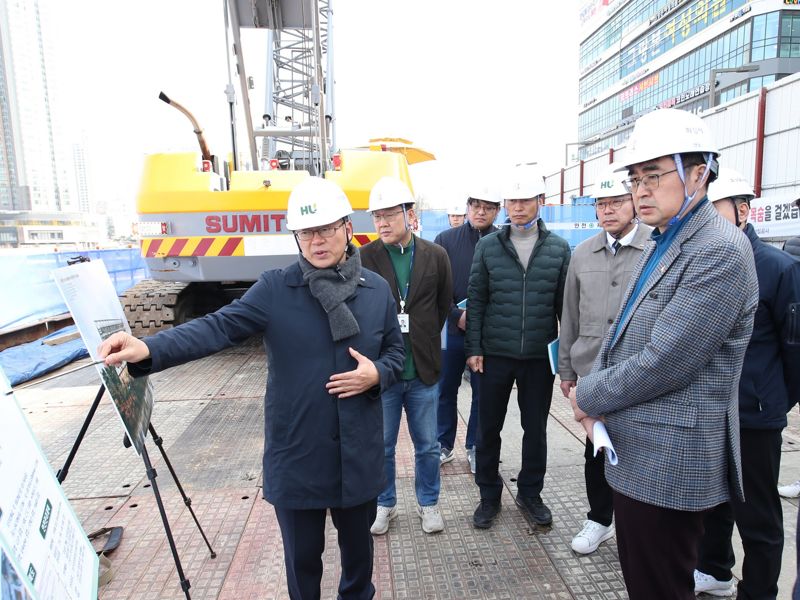 화성시 손임성 부시장, 붕괴위험 지역 등 주요현장 '안전 점검'