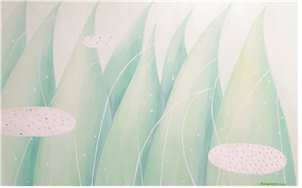 박상미, 숲의 노래 No.2 90.9×72.7(30F), Acrylic on canvas, 2024