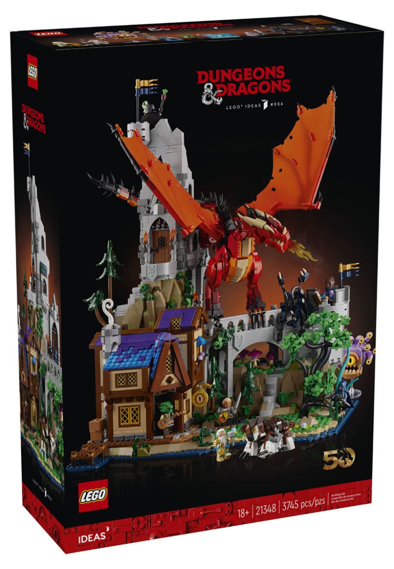 레고 아이디어 던전 앤 드래곤 레드 드래곤 이야기(레고코리아 제공) 2024.4.3/뉴스1 ⓒ News1 김민석 기자