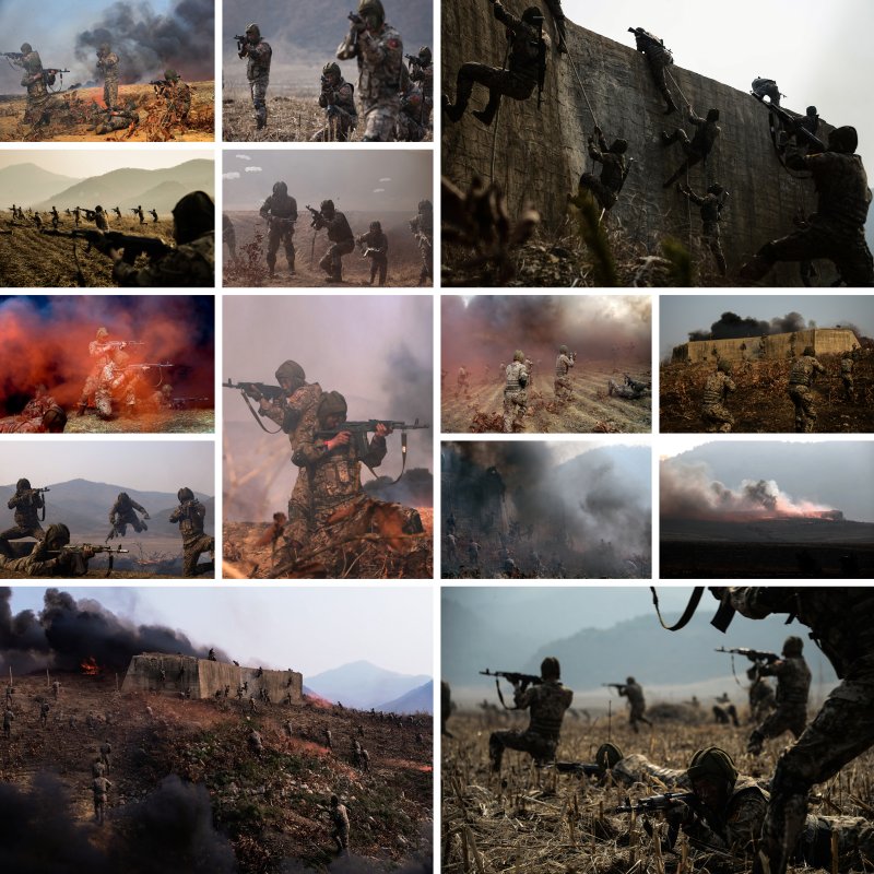 (평양 노동신문=뉴스1) = 북한 노동당 기관지 노동신문은 16일 김 총비서가 지난 15일 항공륙전병부대들(우리의 공수부대)의 훈련진행 계획에 대한 보고를 받고 훈련을 지도했다고 보도했다.국내에서만 사용가능. 재배포 금지. DB 금지. For Use Only in the Republic of Korea. Redistribution Prohibited] rodongphoto@news1.kr