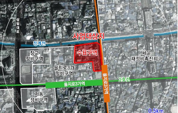 [서울=뉴시스]수표구역 지도. 2024.04.04. (사진=서울시 제공) *재판매 및 DB 금지