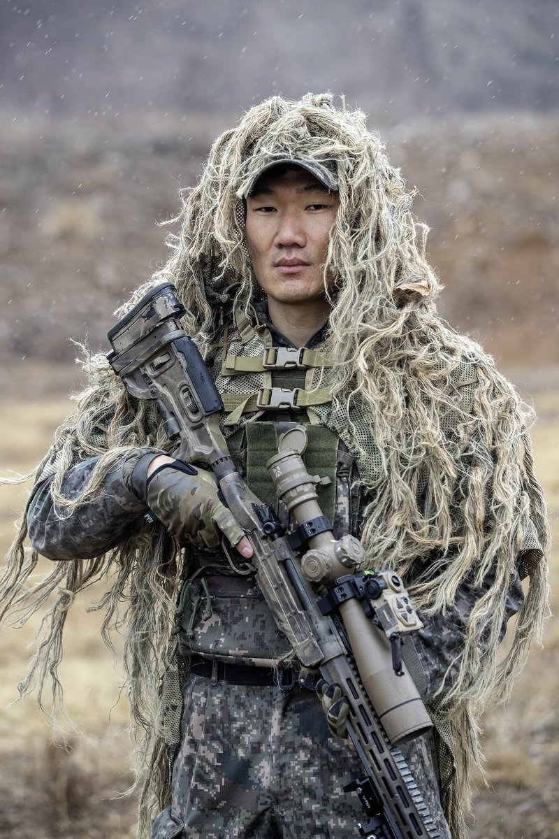 '제24회 미국 국제 저격수 대회' 출전하는 육군 1군단 특공연대 박대운 상사 [육군 제공]