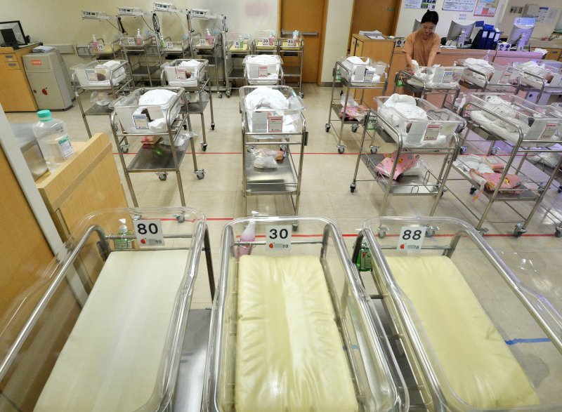 병원의 신생아실.자료사진.뉴스1
