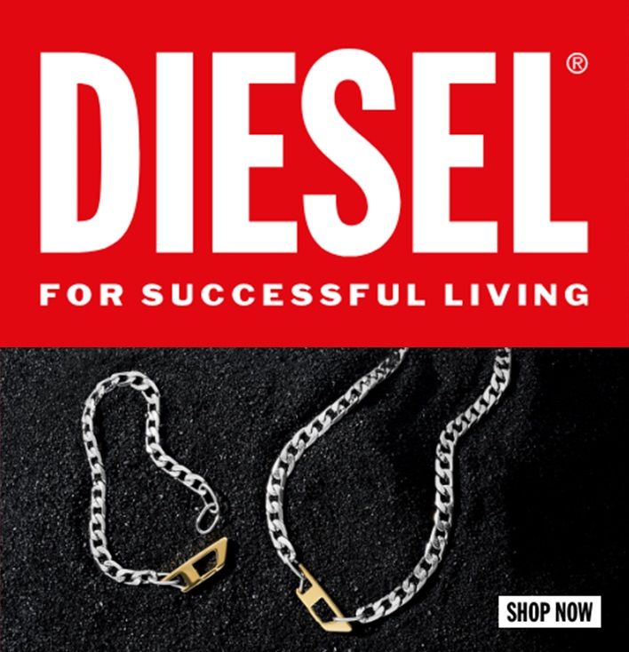 신세계면세점 명동점과 인천공항점에 '디젤 주얼리'(DIESEL JEWELRY)가 입점한다. 신세계면세점 제공