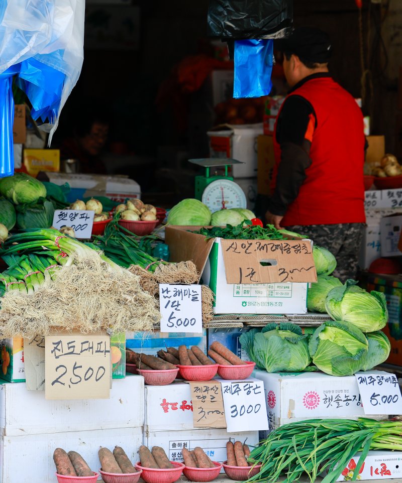 정부, 서울 전통시장 16곳 농산물 납품단가 지원