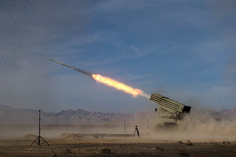 이란군이 지난해 10월 28일 이란 중부 이스파한주 이스파한에서 미사일 발사 훈련을 하고 있다.로이터연합뉴스