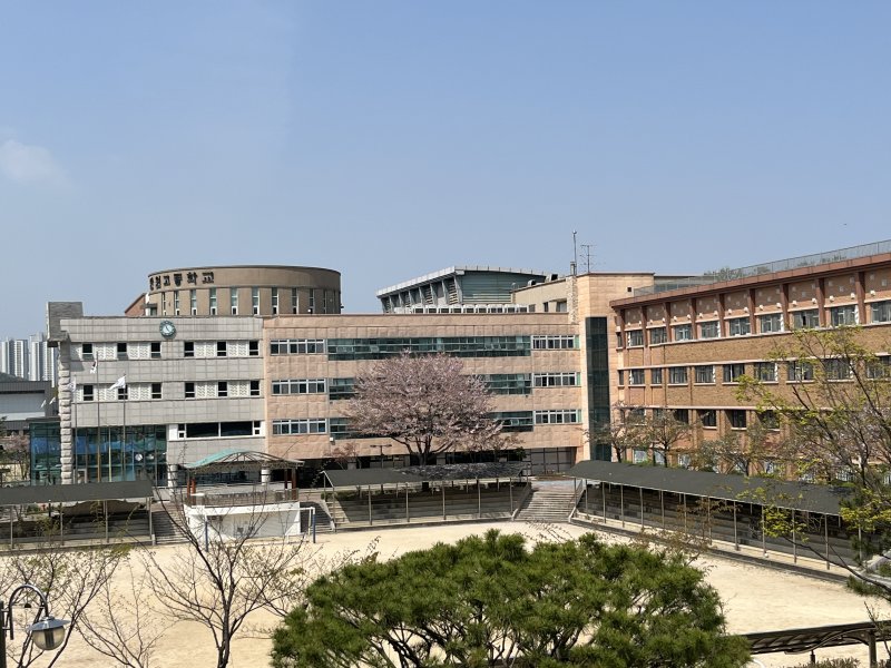 세월호 참사 희생자가 많이 나왔던 안산 단원고 전경 / 뉴스1 박혜연 기자