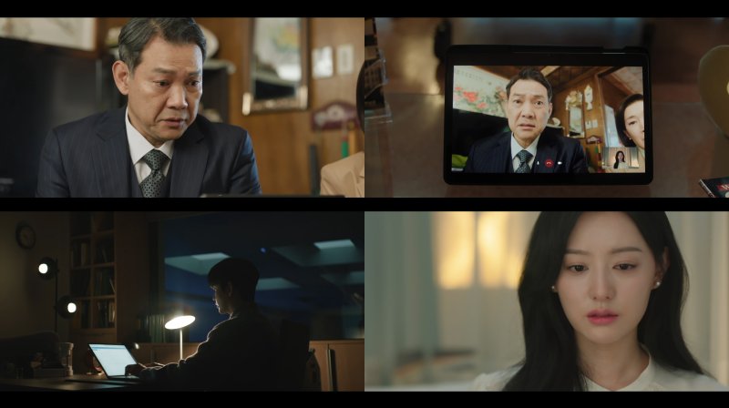 '눈물의 여왕' 정진영, 김수현♥김지원 오작교…사위 생각하는 장인어른