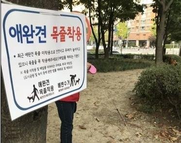 “목줄 채우세요” 항의하자 멱살 잡고 밀친 견주, 벌금 300만원