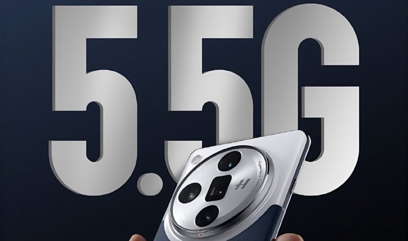 오포가 '오포 파인드 X7 시리즈'는 5.5G를 지원한다며 제작한 홍보 이미지 오포 제공