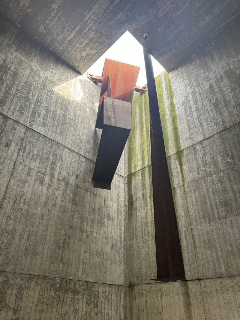 알바로 시자가 건축한 사유원 '소요헌' 내부. ⓒ News1 김형준 기자