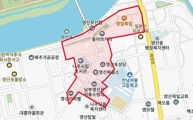 나주 영산포 홍어거리 일원 전남 첫 '자율상권구역' 지정