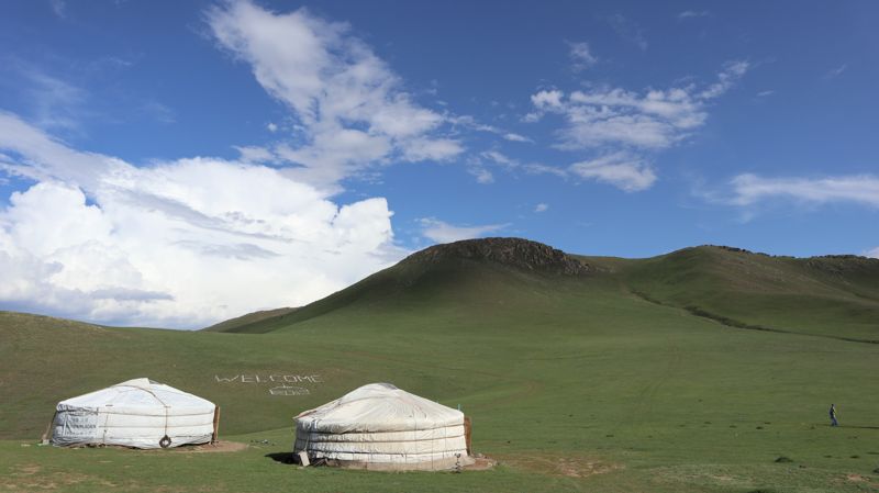 몽골 테를지 초원 게르. 모두투어 제공