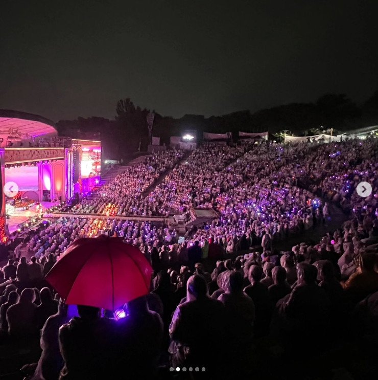 성시경, 폭우 속 '축가' 콘서트 성료 "고마워요, 행복했어요"