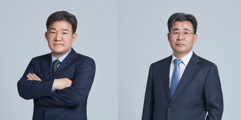 법무법인 YK 김성문 대표변호사(왼쪽)와 최영운 대표변호사. /사진=YK