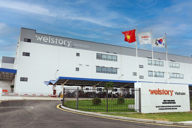 베트남 박린 지역에 새로 조성된 삼성웰스토리 신물류센터.