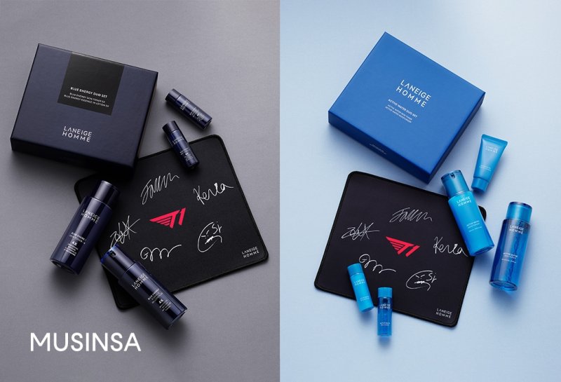 라네즈 옴므 X T1 협업 상품 대표 이미지(사진=무신사 제공) *재판매 및 DB 금지