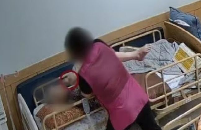 어떻게 이런 끔찍한 짓을…치매환자 다리 부러뜨린 보호사
