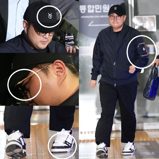 '음주 뺑소니' 김호중, 경찰서 갈 때 입었던 옷 가격이..