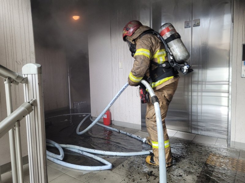 화재 현장. (경기도소방재난본부 제공)