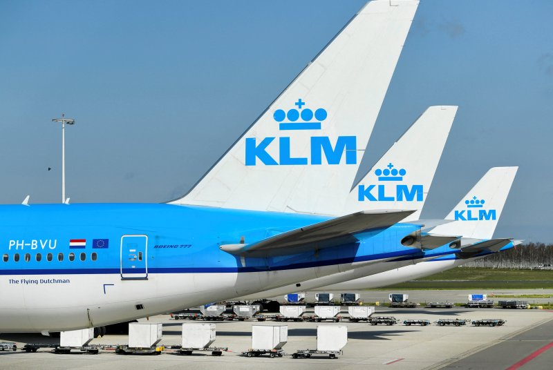 네덜란드 암스테르담 스키폴 공항에 주차된 KLM 항공 여객기. 기사와는 무관한 사진 /사진=뉴스1