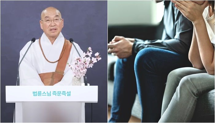 "두 아이 남편, 술 마시고 성매매.." 워킹맘 고민에 법륜이 한 조언