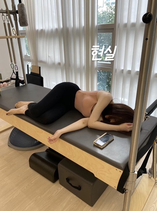 '이혼 조정 마무리' 서유리, 황금골반 과시한 레깅스핏…반전 볼륨 몸매 [N샷]