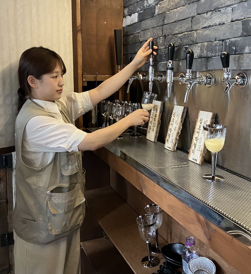 경주식회사(양조장) 내부. 사진=장인서 기자