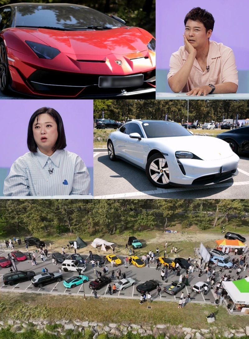 '사낭귀' 제니 2억 포르쉐→지디 슈퍼카까지 150억원대 모터쇼 공개