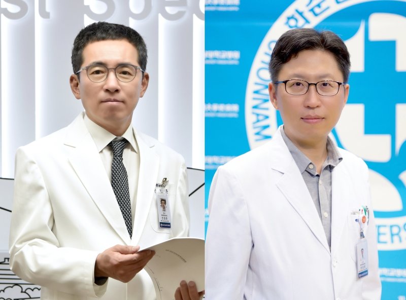 화순전남대학교병원 핵의학과 민정준(왼쪽)·권성영 교수 [화순전남대학교병원 제공. 재판매 및 DB 금지]