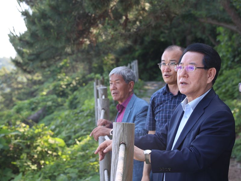 '고흥과 여수 잇는 20km 섬섬백리길 완공'...김영록 전남도지사, 낭도서 세계 관광명소 육성 구상