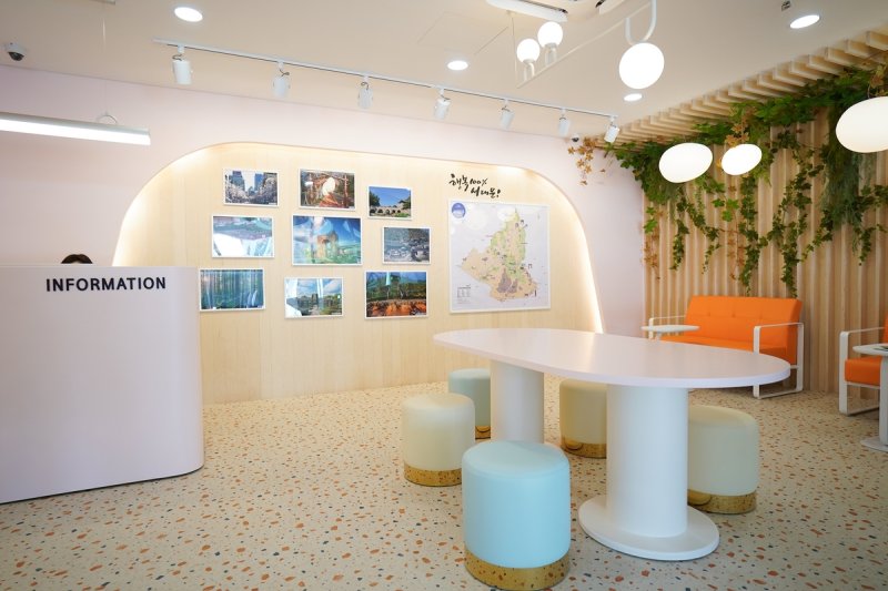 서대문 관광안내소 독립공원점 내부 [서대문구 제공. 재판매 및 DB 금지]