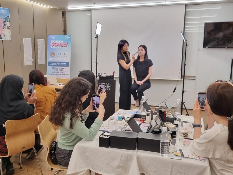 롯데백화점, 정샘물 K-뷰티 클래스 [롯데백화점 제공. 재판매 및 DB 금지]