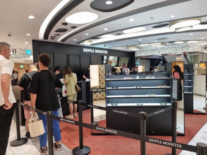 롯데면세점 젠틀몬스터 매장 [촬영 강애란]