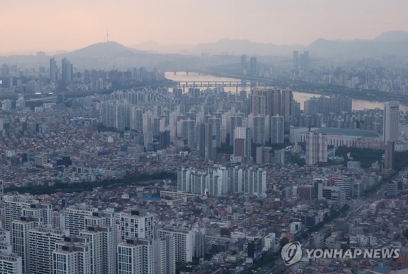 서울 시내 아파트 단지 모습. 연합뉴스