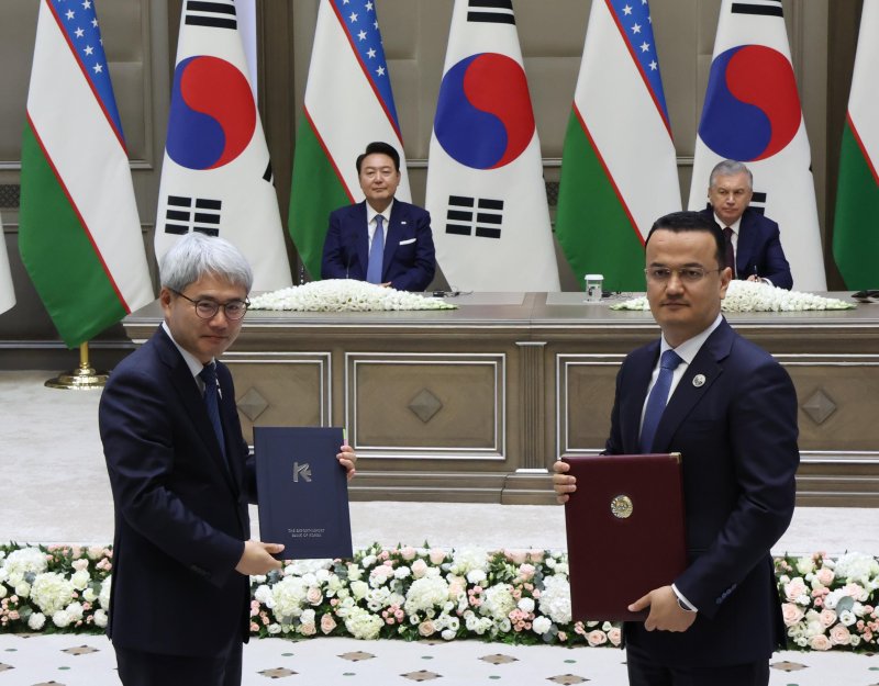 한국형 고속철도 우즈벡에 수출.. 수은, 1억8519만 유로 차관공여