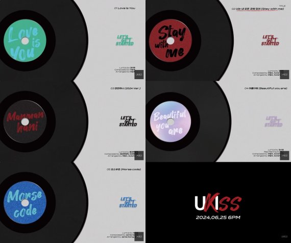 록→발라드까지…유키스, 'LET'S GET STARTED' 하라메 공개!