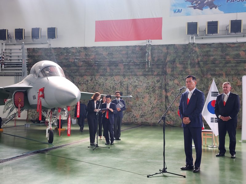 폴란드 수출 FA-50 항공정비(MRO) 협력 체결…"확실한 후속지원"