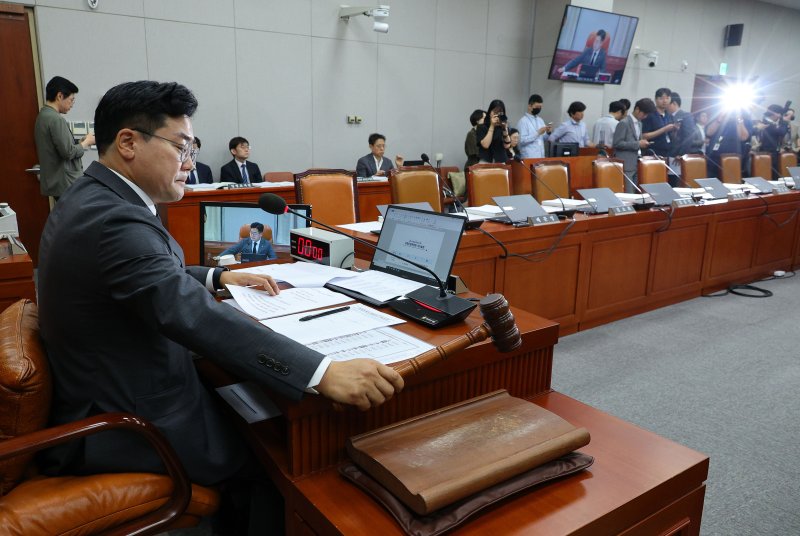 국회 운영위 첫 업무보고에 대통령실 불참..野 "국회 무시 행위"