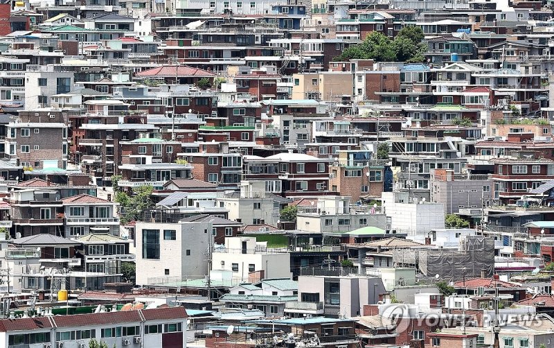 서울 용산구 후암동 일대 빌라 단지 모습(기사와 직접적 관련 없는 자료사진) 연합뉴스