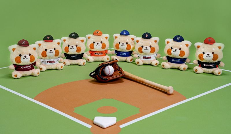 '레시앤프렌즈×KBO' 한정판 굿즈 8종 / 에버랜드 제공