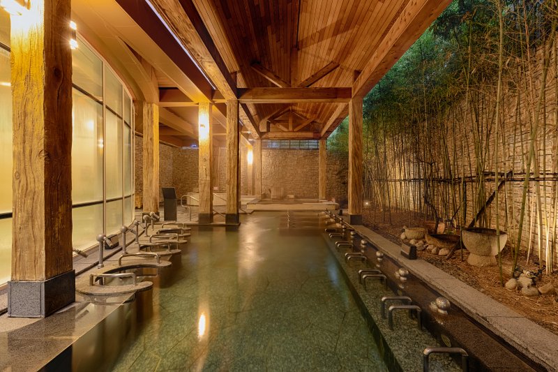 한 바이 소노 인근 소노벨 청송의 솔샘온천.(소노인터내셔널 제공)