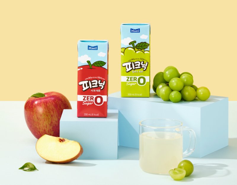 피크닉 사과제로·청포도제로 /사진=매일유업