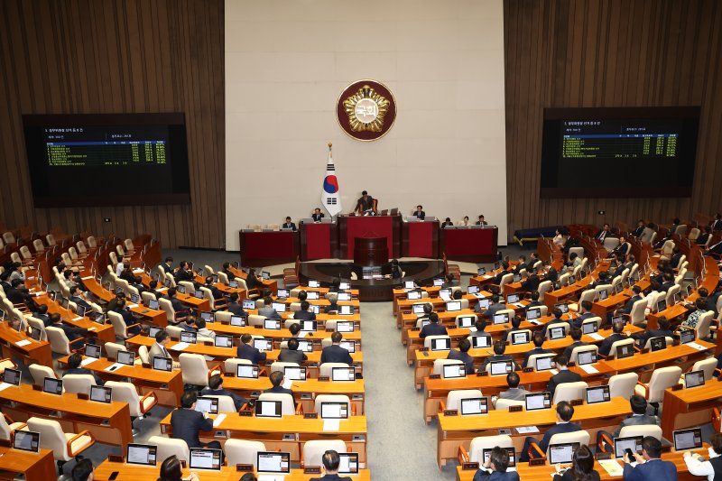 28일만에 마무리된 22대 국회 전반기 원구성..강대강 대치 예고