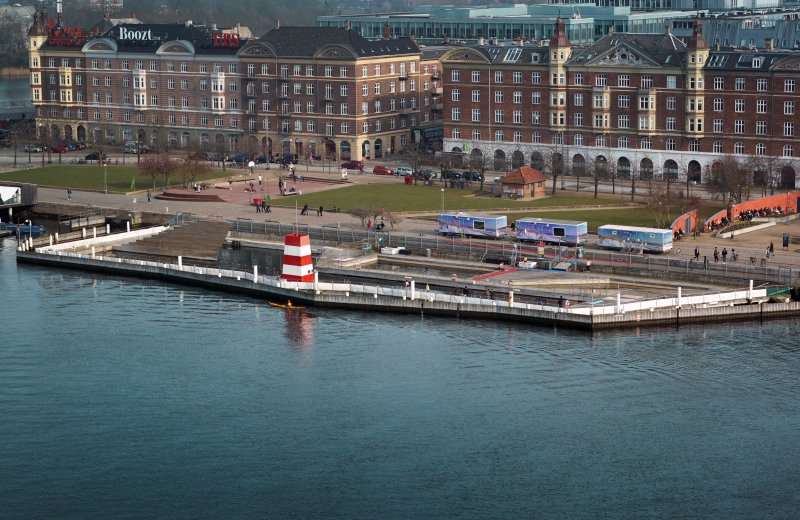 [서울=뉴시스]덴마크 수도 코펜하겐 관광 명소인 하버배스(Harbour bath) 안 전경. (사진=서울시 제공). 2023.03.21. photo@newsis.com