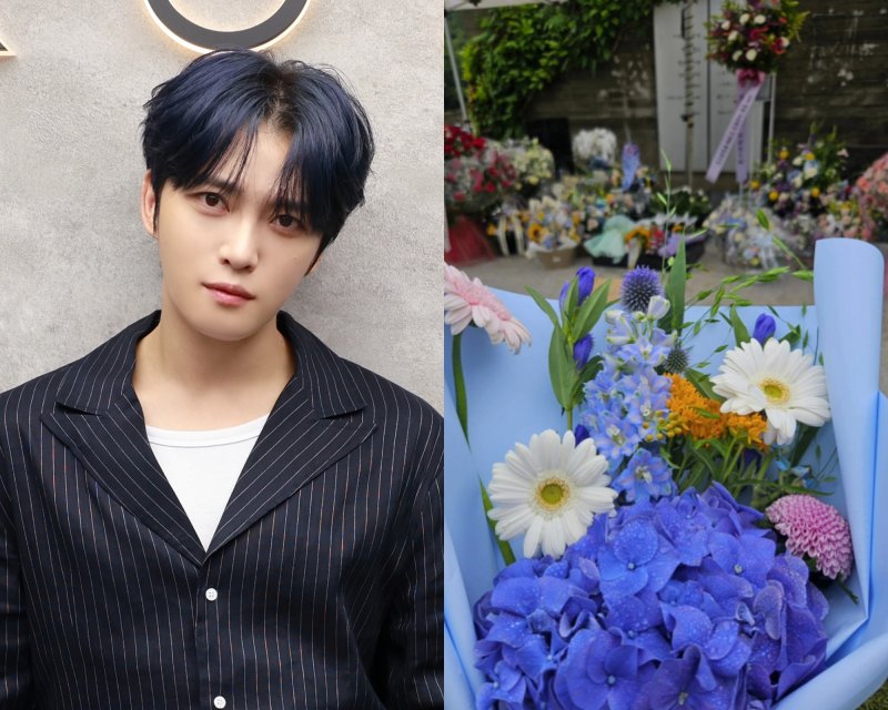 김재중, 故박용하 묘소 방문… "정신과 마음 위로 받고 와" 애도