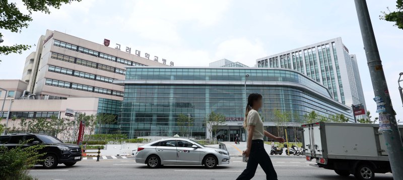 1일 서울 성북구 고려대학교 안암병원의 모습. 뉴시스