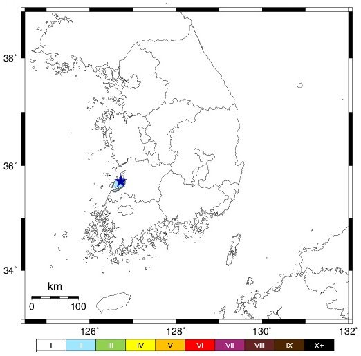 전북 부안 '또 지진' 규모 2.3...피해 접수 없어