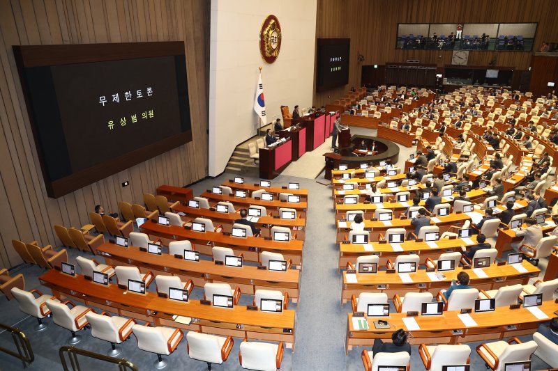 채 상병 특검법, 다시 한번 본회의 상정…필리버스터로 맞서는 與